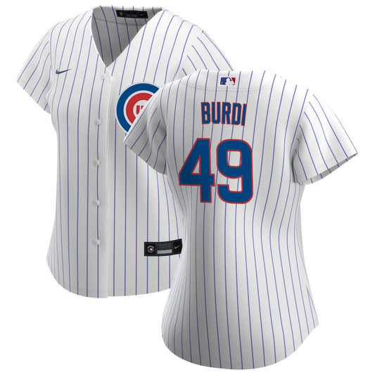 Nick Burdi Chicago Cubs Nike Women's Home Replica Jersey - White