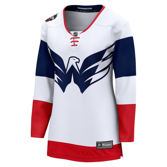 Women's Tom Wilson Fanatics Capitals 2023 Stadium Series Breakaway Jersey - White