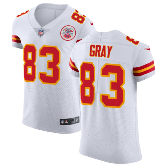 Noah Gray Kansas City Chiefs Nike Vapor Untouchable Elite Jersey - White