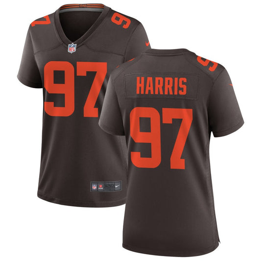 Shelby Harris Cleveland Browns Nike Women's Alternate Game Jersey - Brown