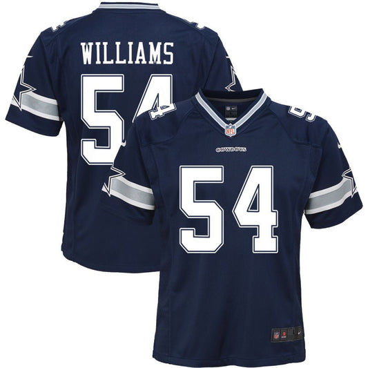 Sam Williams Dallas Cowboys Nike Youth Game Jersey - Navy