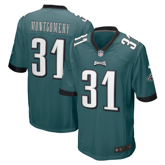 Wilbert Montgomery Philadelphia Eagles Nike Retired Player Jersey - Midnight Green