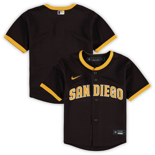 San Diego Padres Nike Toddler Replica Team Jersey - Brown