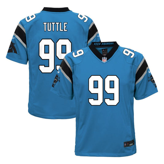 Shy Tuttle  Carolina Panthers Nike Youth Alternate Game Jersey - Blue