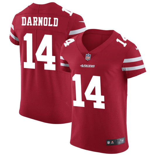 Sam Darnold San Francisco 49ers Nike Vapor Untouchable Elite Jersey - Scarlet