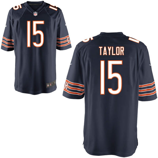 Trent Taylor Chicago Bears Nike Youth Game Jersey - Navy