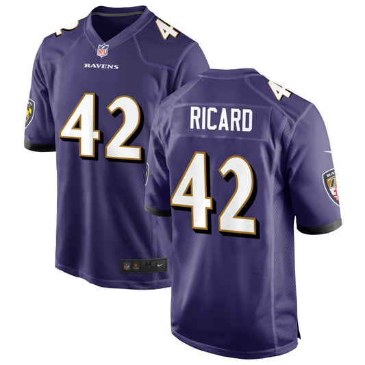 Patrick Ricard Baltimore Ravens Nike Game Jersey - Purple