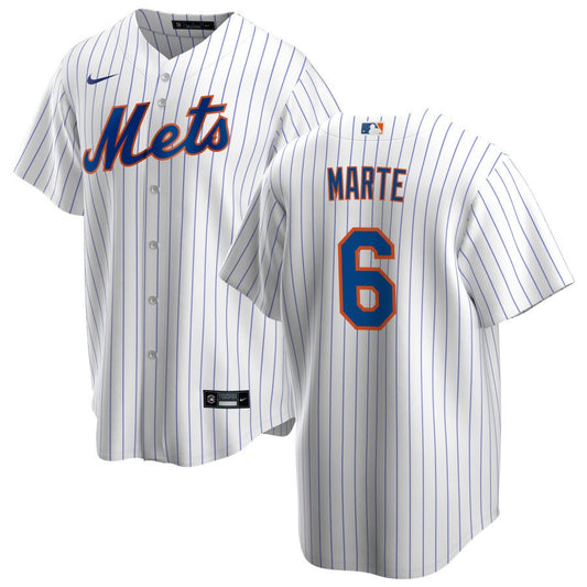 Starling Marte New York Mets Nike Home Replica Jersey - White