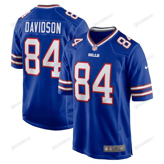 Zach Davidson Buffalo Bills Game Player Jersey - Royal