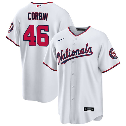 Patrick Corbin Washington Nationals Nike Youth Replica Jersey - White