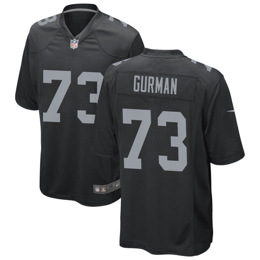 Vitaliy Gurman Las Vegas Raiders Nike Game Jersey - Black