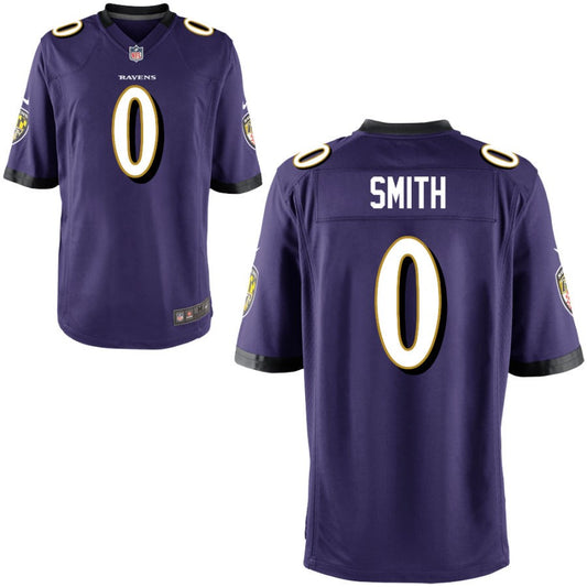 Roquan Smith Baltimore Ravens Nike Youth Game Jersey - Purple