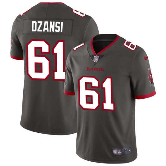 Silas Dzansi Tampa Bay Buccaneers Nike Vapor Untouchable Elite Alternate Jersey - Pewter