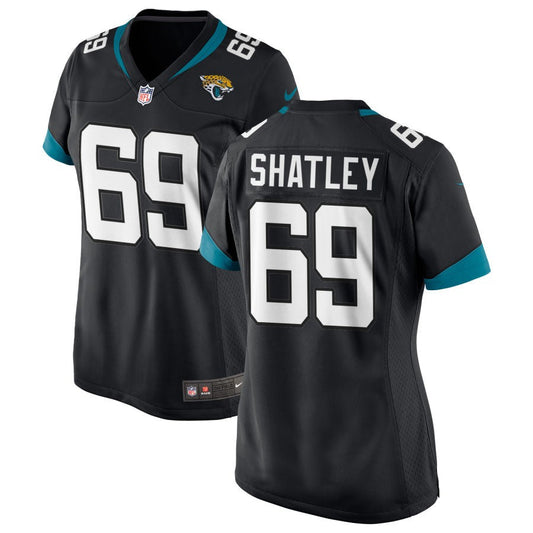 Tyler Shatley Jacksonville Jaguars Nike Women's Jersey - Black