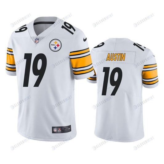 Pittsburgh Steelers Calvin Austin 19 White Vapor Limited Jersey