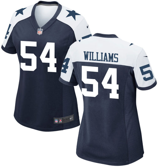 Sam Williams Dallas Cowboys Nike Women's Alternate Game Jersey - Navy