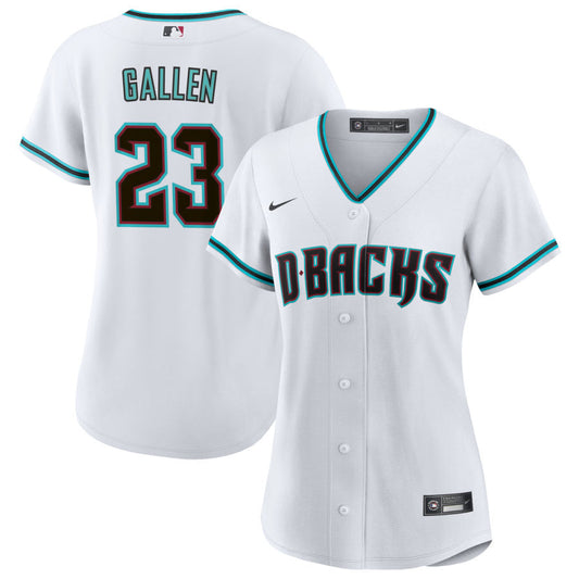 Zac Gallen Arizona Diamondbacks Nike Women's Home Replica Jersey - White