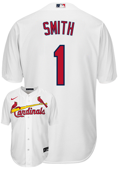 Ozzie Smith Youth Jersey - St Louis Cardinals Replica Kids Home Jersey