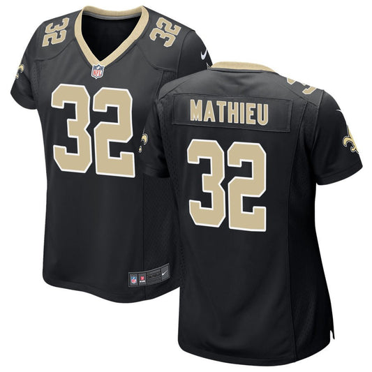 Tyrann Mathieu New Orleans Saints Nike Women's Game Jersey - Black