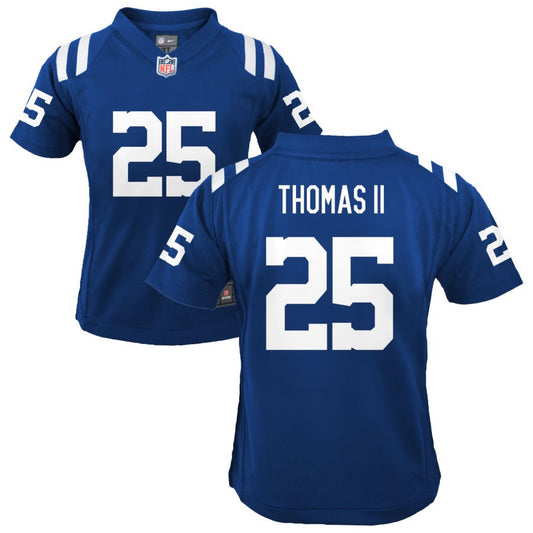 Rodney Thomas II Nike Indianapolis Colts Youth Game Jersey - Royal