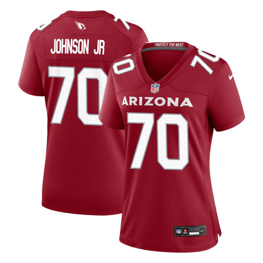 Paris Johnson Jr Arizona Cardinals Nike Women's Game Jersey - Cardinal