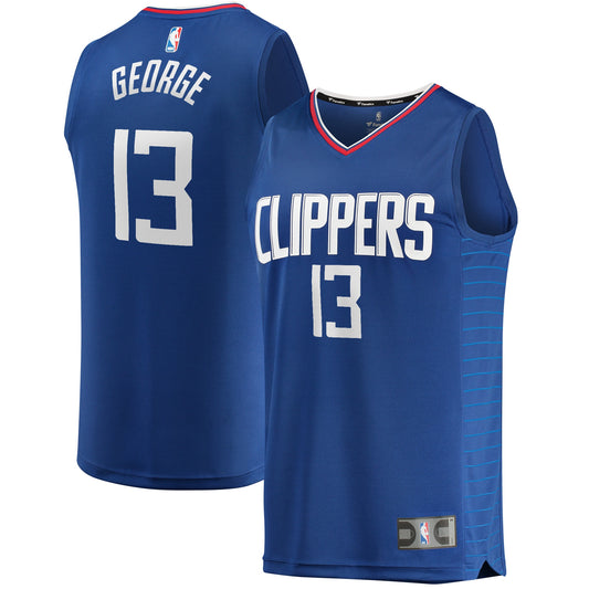 Paul George LA Clippers Fanatics Branded Youth Fast Break Player Jersey - Icon Edition - Royal