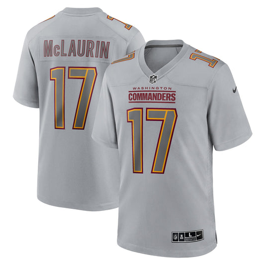 Terry McLaurin Washington Commanders Nike Atmosphere Fashion Game Jersey - Gray