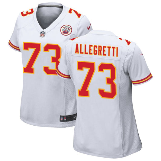 Nick Allegretti Kansas City Chiefs Nike Women's Game Jersey - White