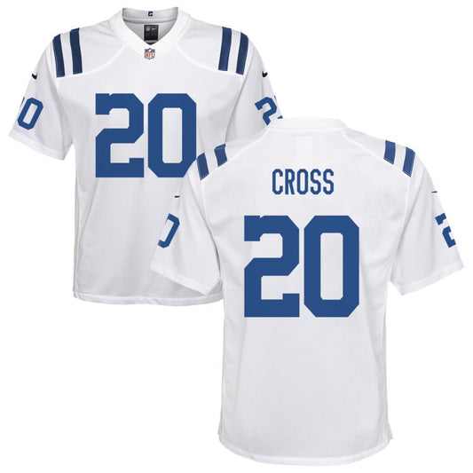 Nick Cross Nike Indianapolis Colts Youth Game Jersey - White