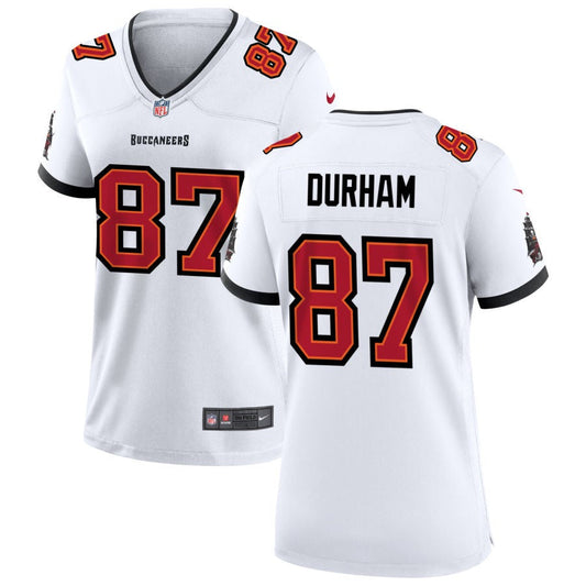 Payne Durham Nike Tampa Bay Buccaneers Women's Game Jersey - White