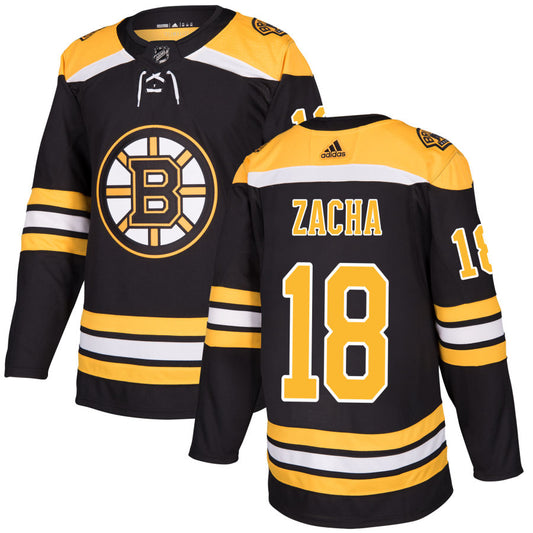 Pavel Zacha Boston Bruins adidas Authentic Jersey - Black