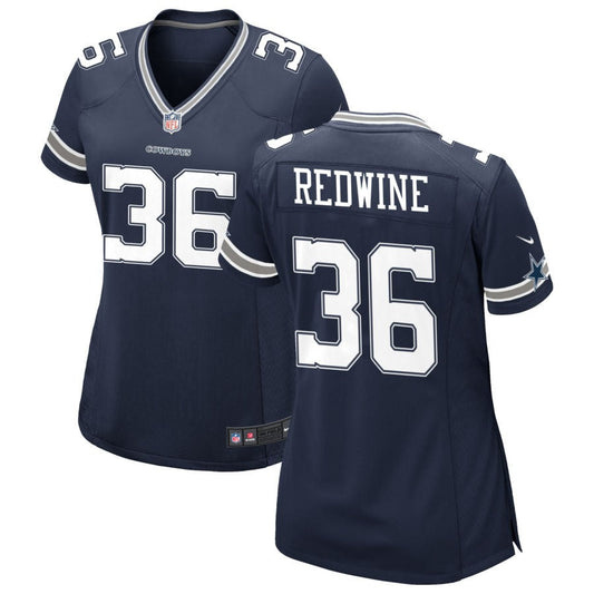 Sheldrick Redwine Dallas Cowboys Nike Women's Game Jersey - Navy