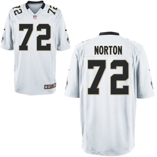 Storm Norton Nike New Orleans Saints Youth Game Jersey