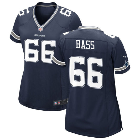 T.J. Bass Dallas Cowboys Nike Women's Game Jersey - Navy