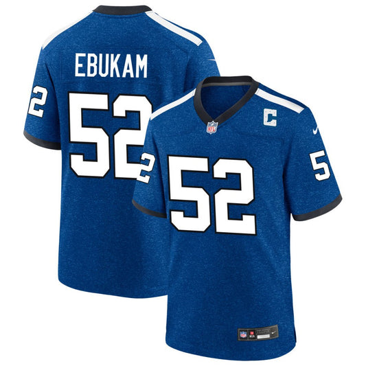 Samson Ebukam  Indiana Nights Indianapolis Colts Nike Alternate Game Jersey - Blue