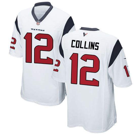 Nico Collins Houston Texans Nike Game Jersey - White