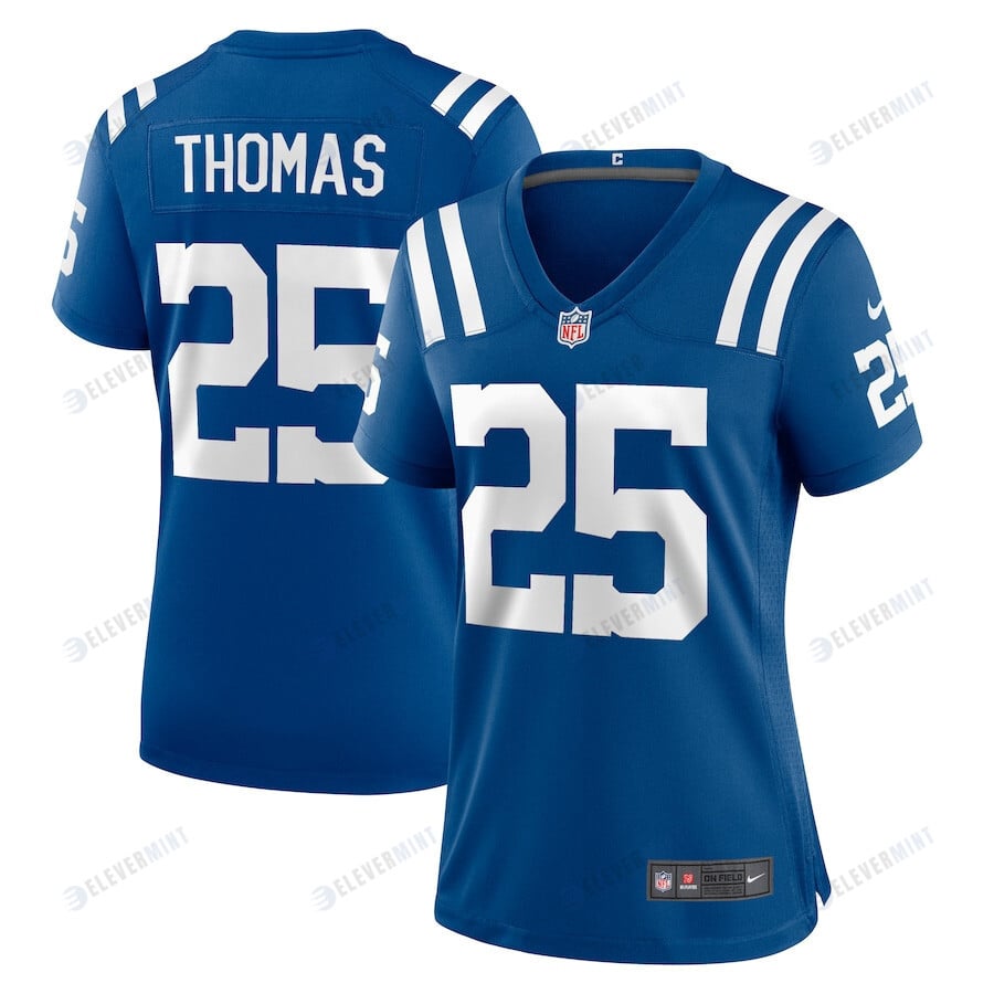 Rodney Thomas Indianapolis Colts Women's Player Game Jersey - Royal