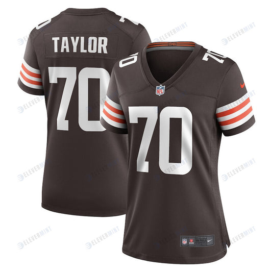 Alex Taylor Cleveland Browns Women's Team Game Player Jersey - Brown