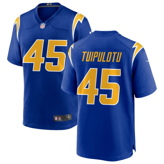 Tuli Tuipulotu Los Angeles Chargers Nike Alternate Game Jersey - Royal