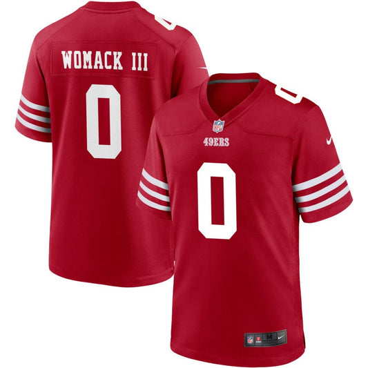 Samuel Womack III San Francisco 49ers Nike Jersey - Scarlet