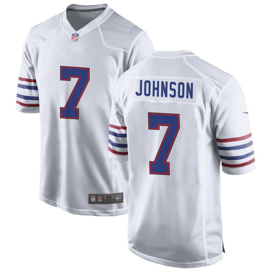 Taron Johnson Buffalo Bills Nike Alternate Game Jersey - White