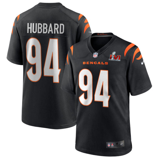 Sam Hubbard Cincinnati Bengals Nike Super Bowl LVI Game Jersey - Black