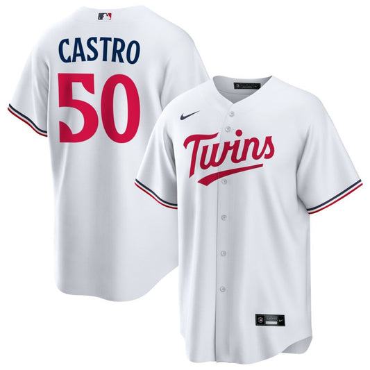 Willi Castro Minnesota Twins Nike Home Replica Jersey - White