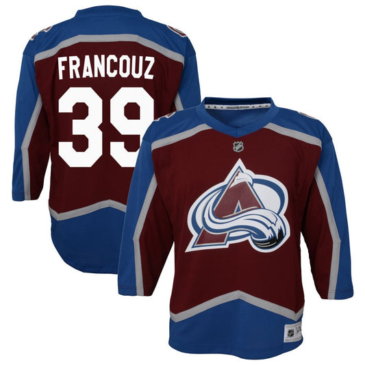 Pavel Francouz Colorado Avalanche Youth Home Replica Jersey - Burgundy