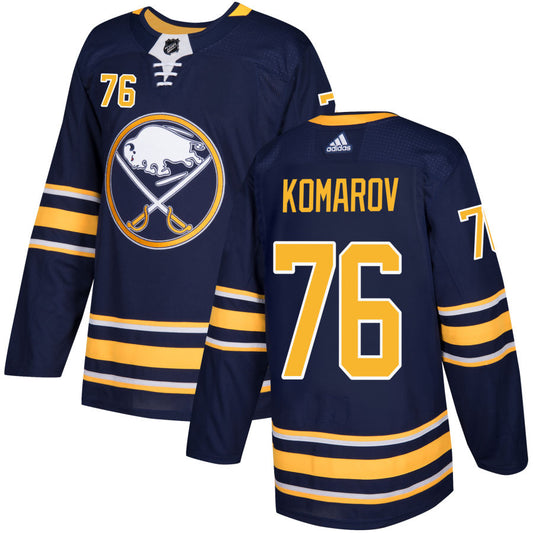 Vsevolod Komarov Buffalo Sabres adidas Authentic Jersey - Navy