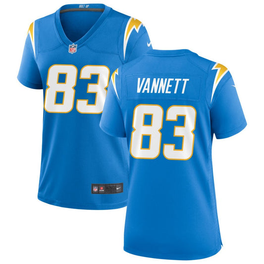 Nick Vannett Los Angeles Chargers Nike Women's Game Jersey - Powder Blue