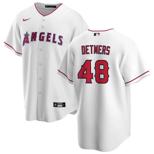 Reid Detmers Los Angeles Angels Nike Home Replica Jersey - White