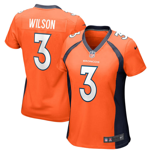 Russell Wilson Denver Broncos Nike Women's Game Jersey - Orange