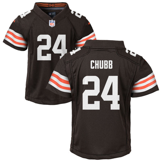 Nick Chubb Nike Cleveland Browns Youth Game Jersey - Brown