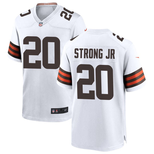 Pierre Strong Jr Cleveland Browns Nike Game Jersey - White